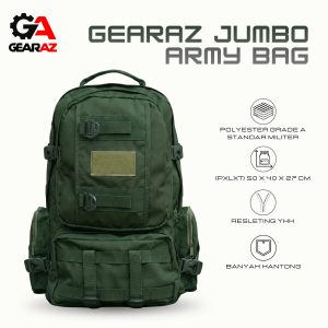GearAz Premium Army Bag Jumbo 40l