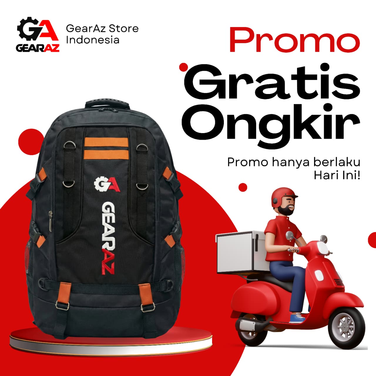 Gearaz Jumbo Bag 60l - Gambar 4