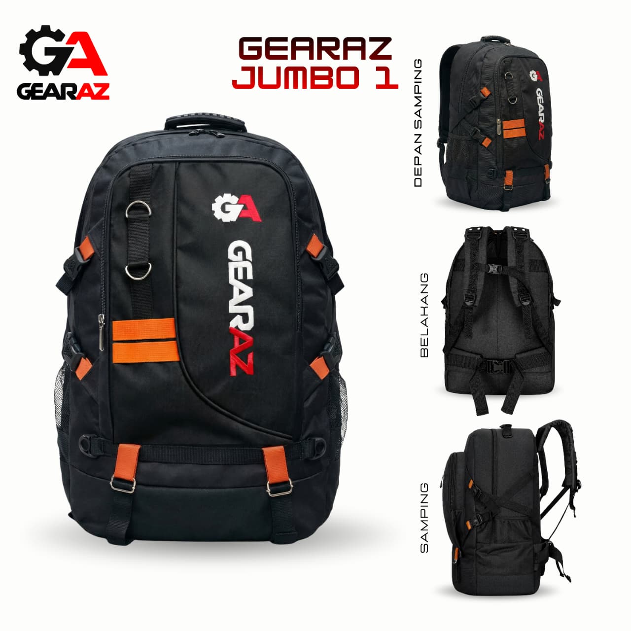 Gearaz Jumbo Bag 60l - Gambar 5