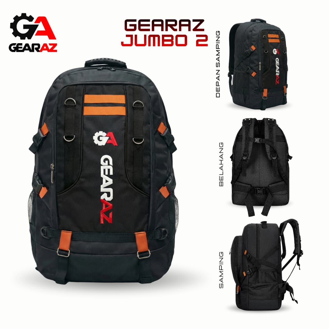 Gearaz Jumbo Bag 60l - Gambar 7