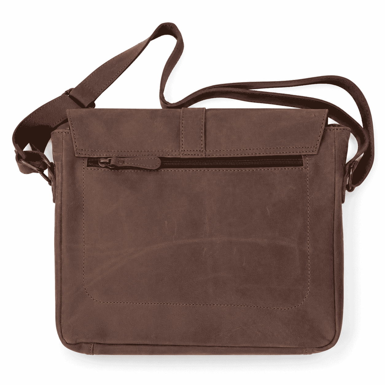 Gearaz Legacy Tas Selempang Kulit Premium – Vintage Messenger Bag - Gambar 2